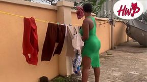 ANAL SEX  SHE GETS HER ASSHOLE FCUKED IN A PUBLIC COMPOUND  FULL VERSION AVAILABLE ON RED!