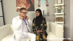 Hijabi babe desires a nicer labia after hard sex