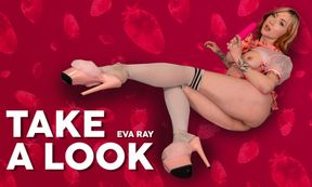 Eva Ray In Take A Look - Busty Babe Solo