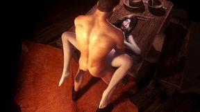 missionary with lady cassandra dimitrescu - resident evil village parody