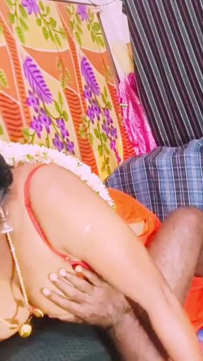 Beautiful Indian stepmom unfortunately hardcore fucking with stepson Telugu dirty talks.   Clip 1