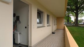 Big boobs redhead fucked and sprayed on her tits