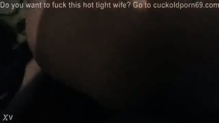 He films his OWN WIFE getting pounded hard by bbc  cuckold