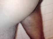 Nice and Messy Orgasm in the Shower that makes me Shake.