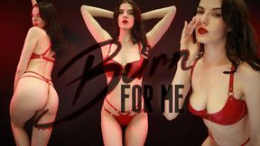 Burn For Me || Aromatic JOI