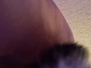 Wearing Fox tail, pussy wants Fucked