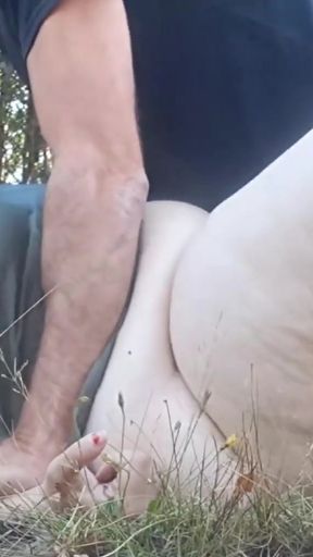 I take a girl for a ride on a motorcycle and she pays me with her pussy.   Clip 1