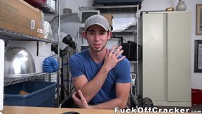 Straight cracker gets interracial bareback instead of a job