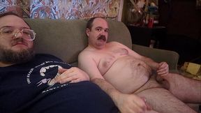 &quot_Pulled Pork&quot_ - Hot bear Rusty Piper and sexy Mister Moustache Don K Dick jerk off their fat hairy cocks with some gay handjob action then Rusty stands up and sprays ghost cum all over Don'_s chest and belly and he eats it with gusto - cornf