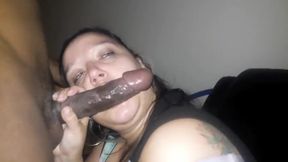 Wild English BBW Sucking BBC Nata4sex hardcore doggy fingering squirting orgasm