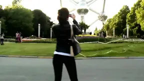 Sexy Tourist Pounds Big Black Cock Wildly