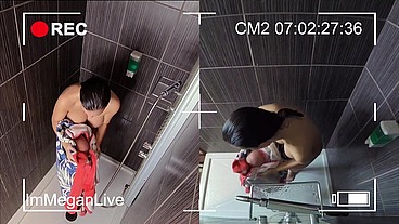 VOYEUR SPY SHOWER CAMS - ImMeganLive