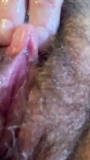 Captivating moment from "Close up FTM Arbryn Phoenyx solo masturbating to orgasm"