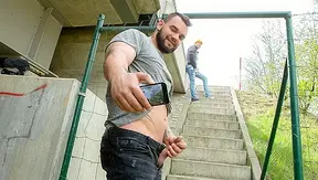 Jerome Marty Unleashed: Hot Roadside Fuck Under Open Sky – GayEuroHunks 18+