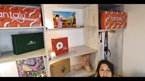 Step-sister shows off her new toy and gives me a surprise