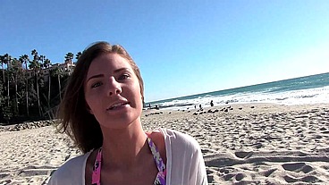 Shyla Ryder Sucks and Fucks Mike Hunt in Laguna Beach