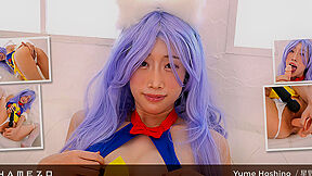 Countless Orgasms For Yume Hoshinos Hairy Tight Pussy