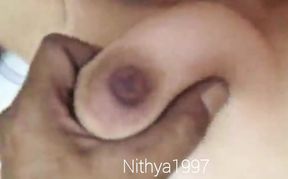 BF squeezes my soft breasts hard 💋