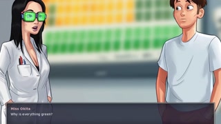 Miss Okita All (Full View) Sex Scenes in Summertime Saga Porn Game Completed Sex Scenes Compilation