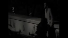 Comiendose una polla