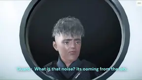 Trapped MILF with big booty gets BBC in 3D animation