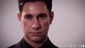 Watch Lana Rhoades get dominated & fucked hard by Brad Knight's big cock while his wife is away