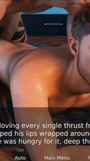 Key moment from "My Stepbrother fucks with tattooed college guy!!"