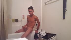 ”Shower Jacking Twink Webcam Show”