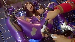 Z*i*z*g-014 Taimanin Asagi Another Story Endless Restraint Training Orgasm Ai Uehara Decensored