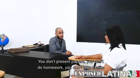 exposedlatinas - lia ponce seduces her teacher
