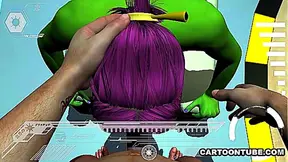 Alien Goddess Ravaged by Dual Tentacle Monsters in Steamy Hentai Fantasy