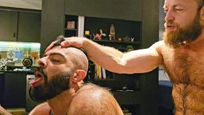 hairy sweaty threesome with rico rosa and diogo crux