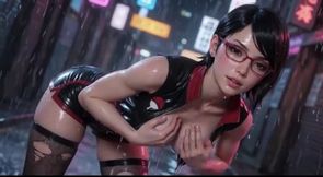 Ai Uchiha Girl Wet Glossy Body Tease Explicit Compilation
