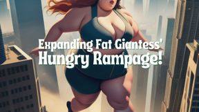 Expanding Fat Giantess' Hungry Rampage! (AUDIO) - WMV