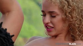 Dominican nympho &mdash;  Geishakyd &mdash;  wants a chocolate cock to 69 her way to orgasm! Watch this spoiled cutie ride her butler's black pecker and get a facial! Full Flick & 1000's More at PrivateBlack.com!