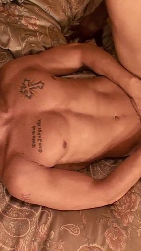 Hot Gay Enjoys Going Down to the Suburb to Fuck with an Interracial Friend