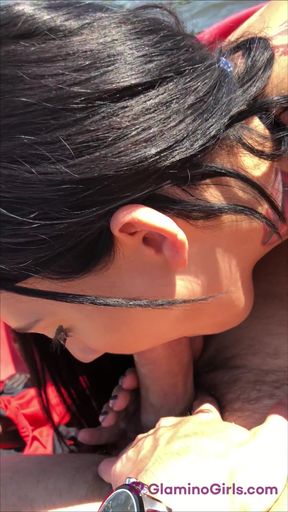 Glamino Girls - Part 3 Adel Sucks Dick in Middle of the Prague