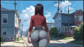 My New Girlfriend  Taboo Hentai Game  Ep.22 GF Walking Around Like a Pet!