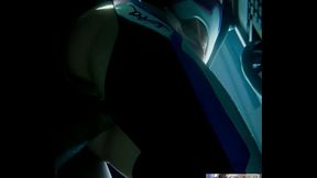 Big Thicc Long Hard Cock Junker Queen Tries To Nerf D.VA&rsquo_s Tight Bald Pussy