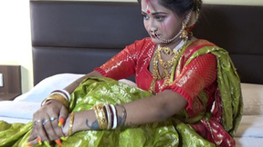 Newly Married Indian Babe Sudipa Hardcore Honeymoon First night sex & creampie