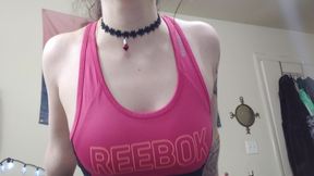 Trying on All My Bras