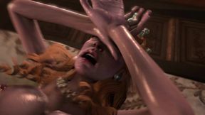 She's Bent &amp; Bounced Until Her Body Trembles From Climax