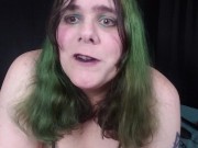 Trans Goth Girl Lusts and Thrusts For Your girlcock