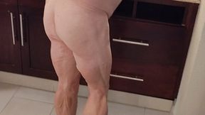 Tempest showing off in the mirror