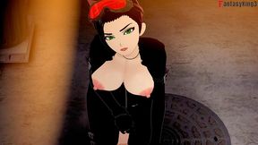 catwoman fucks batman to avoid going to jail - full scene for reds - halloween 2025 - full movie on sheer & ptrn: fantasyking3