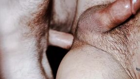 Uncut Stepdaddy Fucking Bearded Hunk Bareback at Cruising Club