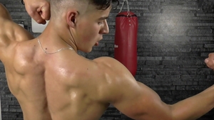 EastBoys.com - Muscle twink boy rushes hardcore sex