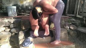 MASKED THIEF ENTERS MY HOUSE AND PASSIONATELY SUCKS MY PUSSY UNTIL I ORGASM