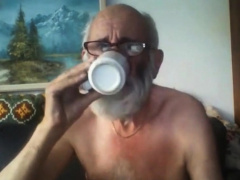 grandpa show on webcam