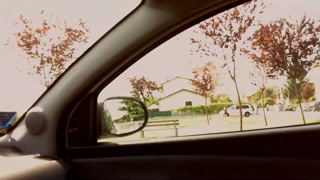 Pure pleasure in the car while driving I masturbate and play with my watch